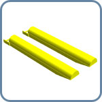 Radiused Fork Extensions